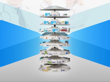 HZ-906型旋轉(zhuǎn)藥盤架